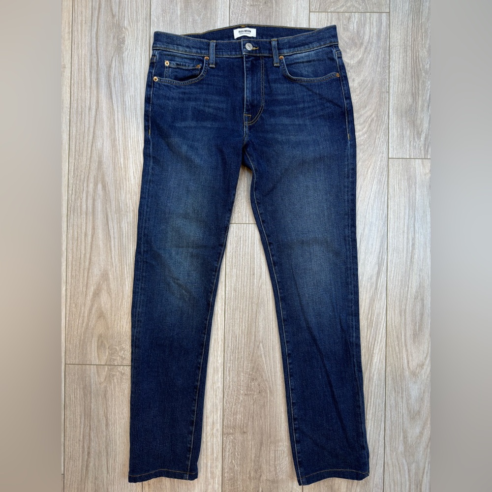 Buck Mason Slim Fit Blue Jeans Size 31 Made in USA